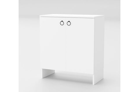 KABİ İKİ KAPAKLI ÇOK AMAÇLI DOLAP, BEYAZ