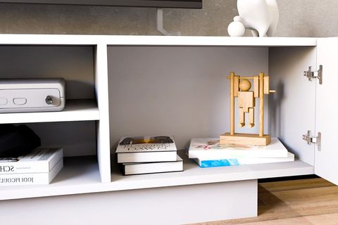 DORA ÇİFT KAPAKLI TELEVİZYON SEHPASI, BEYAZ, 140 CM