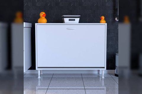 SÖKE SEPETLİ BANYO DOLABI, 95X75X32,9