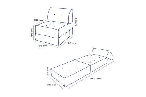 MOCCA YATAKLI FİTİLLİ KADİFE KATLANIR TEKLİ KOLTUK, ÇAĞLA YEŞİLİ