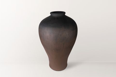 ELSA DOKULU TERRACOTTA VAZO