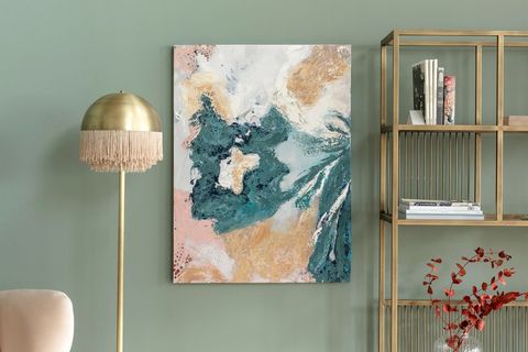 TRİESTE YAĞLI BOYA EFEKTLİ TABLO, 75X100