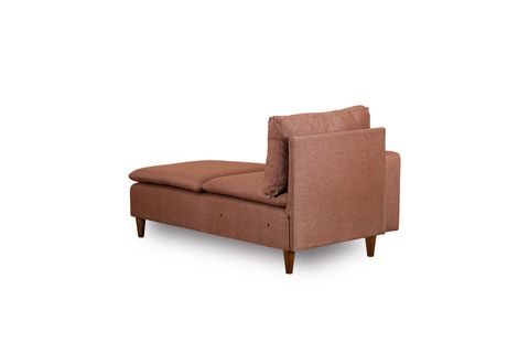 PAFU LUNGO KETEN MODÜLER DAYBED, AÇIK KAHVE