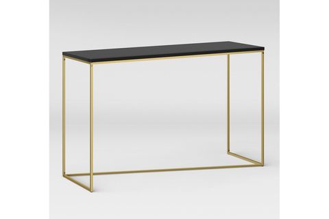 SOLLER GOLD METAL AHŞAP DRESUAR KONSOL