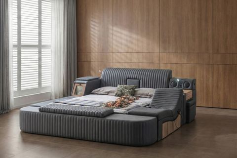 BARCELONA MASAJLI AKILLI KARYOLA, ANTRASİT