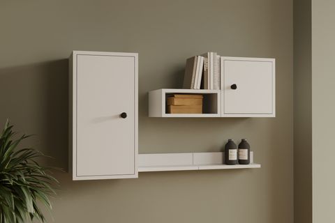 AYDIN KİTAPLIKLI RAF, MST-DVR-1017