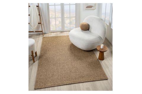 ESSE HAV TOZ VERMEZ KOLAY TEMİZLENEN HASIR DOKU SİSAL HALI, KAHVE, 120X400, 666