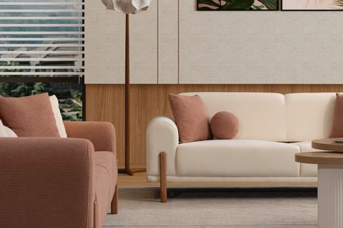 LOFT ÜÇLÜ KOLTUK, KREM