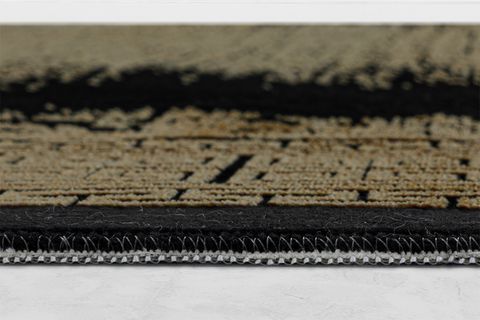 ÇİZGİ MAKİNE HALISI, SİYAH, 514, 80X150