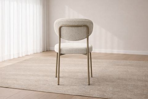 DAMLA SANDALYE, KREM PUFFY CAPPUCCİNO