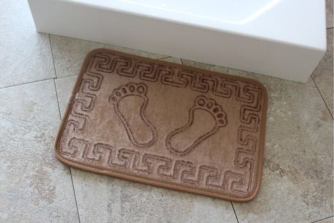 CHİLAİ HOME AYAKİZİ KAHVE BANYO HALISI