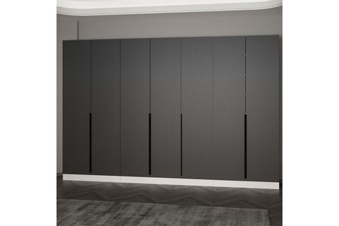 KALE 210 CM 7 KAPAKLI 5B RAF PORTMANTO, BYZ MBR ÇİZGİLİ ANT