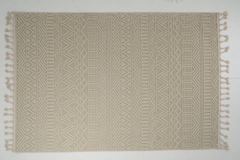 4K INFİNİTY COLLECTİON MODERN MAKİNE HALISI 14, BEİGE, 160X230 CM