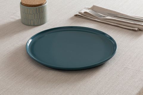 KİTCHEN ESSENTİALS STONEWARE SERVİS TABAĞI 28 CM, MAVİ, ALTILI SET