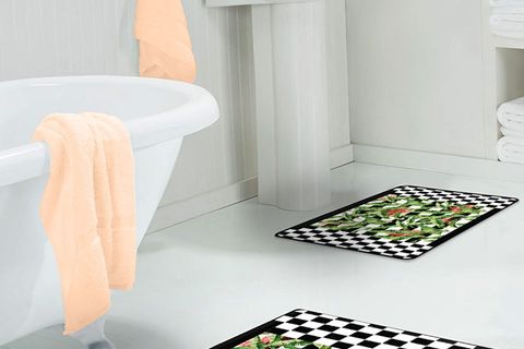 60X90 50X60 DİJİTAL BANYO HALISI KLOZET TAKIMI İKİLİ PASPAS SETİ