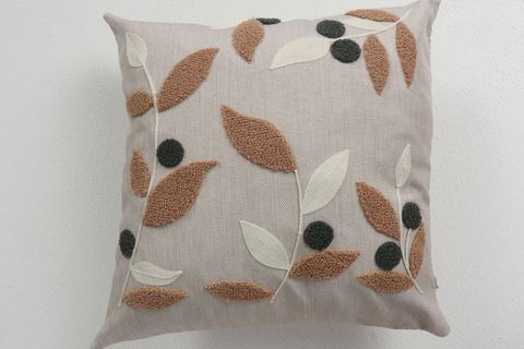 SONBAHAR DESENLİ DOLGULU KIRLENT  PUNCH 43X43
