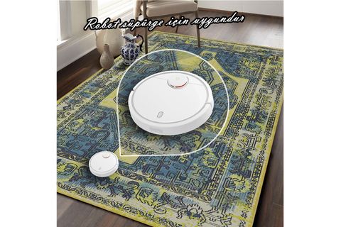 BORNART CARPET %100 PAMUK TABAN DEKORATİF MINECRAFT DESEN MINECRAFT 2299A 40X60