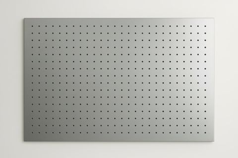 GALVANİZ METAL ÇOK AMAÇLI PANO PEGBOARD, AÇIK GRİ, 86X41X3 CM