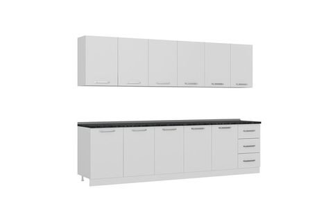 MİNAR FELİX 295 CM MUTFAK DOLABI BEYAZ 295-B2