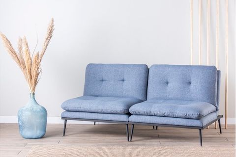 FUTON MARTİN ÜÇLÜ KANEPE, MAVİ