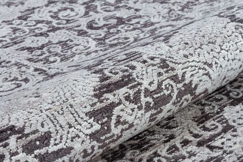 RİVA 8707 GRİ ANTRASİT MAKİNE HALISI 100X300
