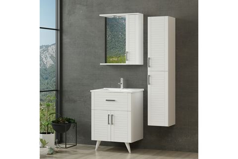 VERA BANYO DOLABI AY2K1Ç224, BEYAZ, 65CM
