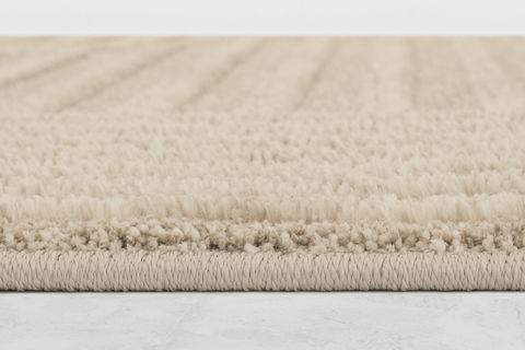 KANYON BUKLELİ MAKİNE HALISI, BEYAZ, 100X200, 4903A