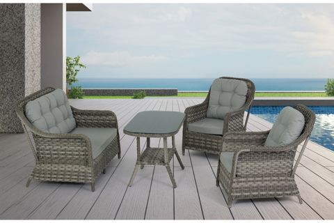 BAHÇEMO HOME GARDEN PARES İKİLİ TAKIM, GRİ