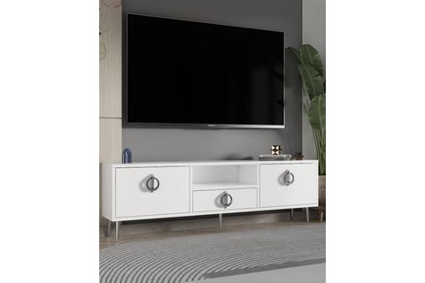 DROPDD TV SEHPASI, BEYAZ GÜMÜŞ, 1319DROPDD 32