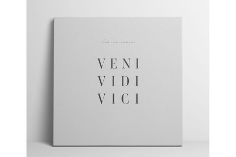 VENİ MİNİMAL KANVAS TABLO 100X100