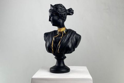 ARTEMIS GOLD BLOOD POP ART DEKORATİF ROMA YUNAN HEYKELLERİ