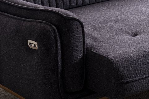 TİTAN YATAKLI ÜÇLÜ KOLTUK, GRİ