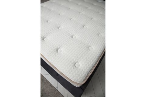 DELUXE ANTRASİT ÇİFT KİŞİLİK BAZA+BAŞLIK+YATAK, ANTRASİT, 150X200