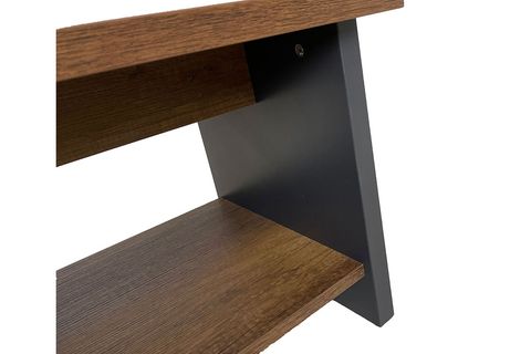 GOLDSİT STANDART SEHPA, BAROK ANTRASİT, 50X50 CM