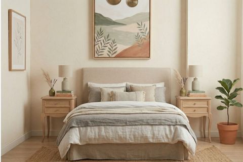 OSLO RUSTİK KOMODİN, AHŞAP NATUREL