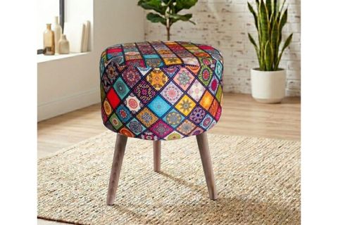 PUFY BOHO PUF, AHŞAP AYAK