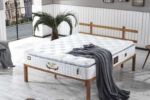 BEDCRAFT PASCHA EXCLUSİVE FERMUARLI PEDLİ FULL ORTAPEDİK YAYLI ÇİFT KİŞİLİK YATAK, 140X200