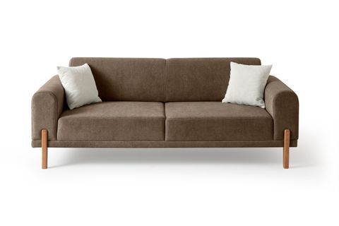 HAMBURG PLUS SIRT MEKANİZMALI ÜÇLÜ KOLTUK, KAHVERENGİ