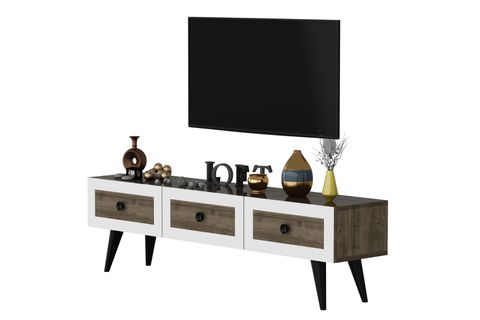 DESPİNA TV ÜNİTESİ CEVİZ BEYAZ