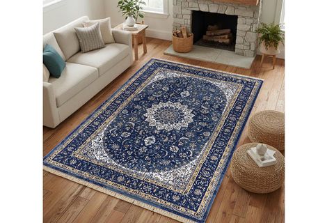 LACİVERT GECE DOKUMA TABAN HALI, 391 YNG, 150X230 CM