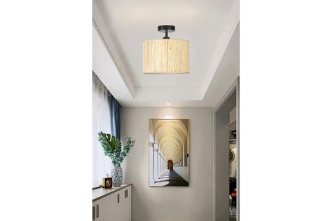 BAMBU 010 ABAJURLU  PLAFONYER AVİZE