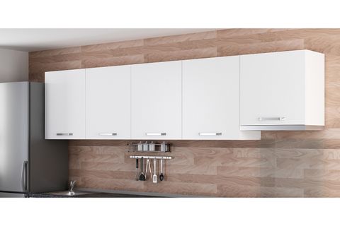 MİNAR 300 CM MUTFAK DOLABI BEYAZ 300-B11-ÜST MODÜL