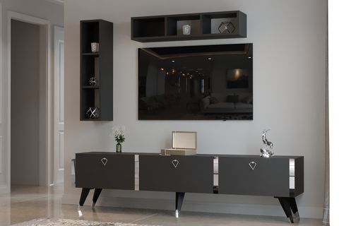 TERRA TV ÜNİTESİ, ANTRASİT