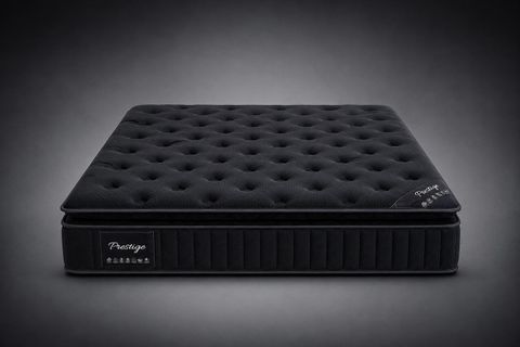 PRESTİJ TORBA YAYLI SİSTEM 32 CM PEDLİ YATAK, SİYAH, 140X200
