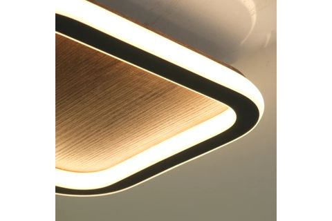 BASIS WOOD KARE LED AVİZE PLAFONYER, 40