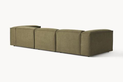 LENA ÜÇLÜ KETEN KOLTUK, YEŞİL