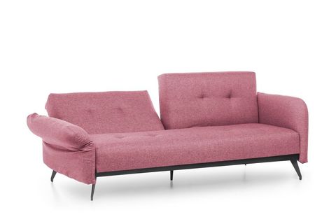 FUTON RON ÜÇLÜ KANEPE, PEMBE