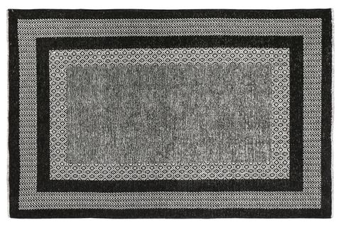 MORETTİ NORDİ 11543-K MODERN HALI, SİYAH, 77X150