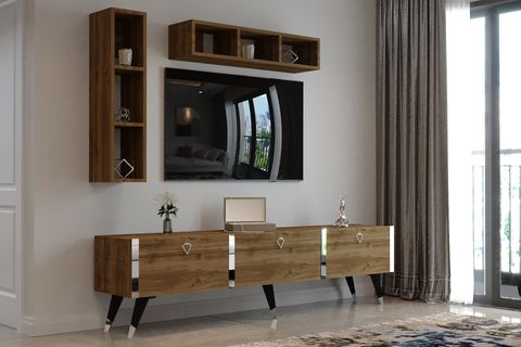 TERRA TV ÜNİTESİ, CEVİZ