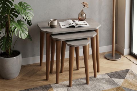 CANTE ZİGON SEHPA, BETON DESEN